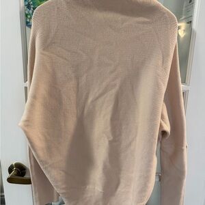 Bluivy Oversized Soft Cream Cowl Neck Sweater SZ M